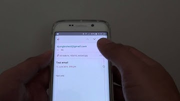 Samsung Galaxy S6 Edge: How to Set Email to Display in Standard or Conversation Mode