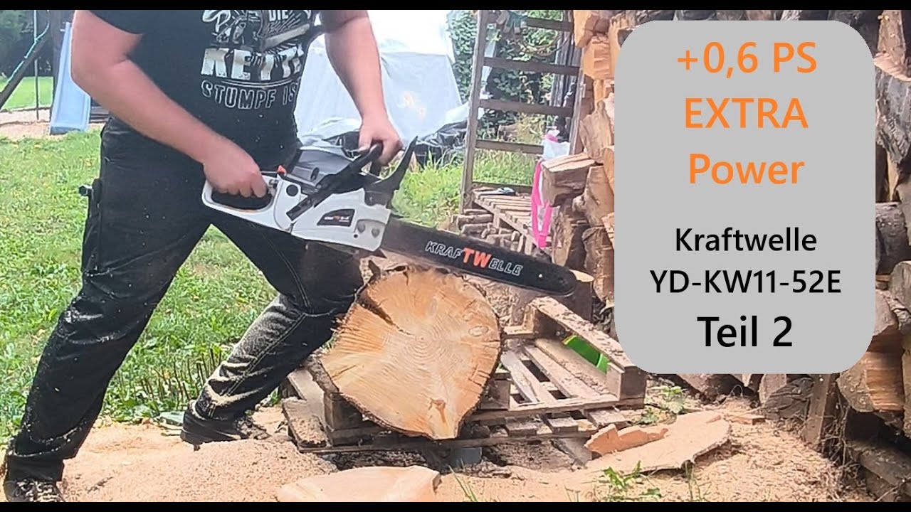 +0,6 PS Extra-Power? Muffler-Mod ohne Kat für die Kraftwelle YD-KW11-52E Teil 2
