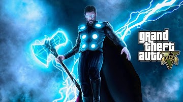 THOR MCU, RETURNS IN AN ALL NEW MOD!! (GTA 5 PC MODS NVE)