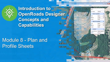 Module 8 - Plan and Profile Sheets