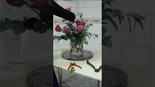 Como Armar Un Florero Con Rosas Naturales