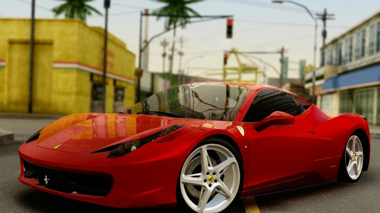 GTA SAN ANDREAS ANDROID: Ferrari 458 Italia - YouTube
