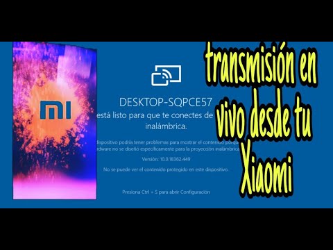 TRANSMITE LA PANTALLA DE CUALQUIER XIAOMI || SIN APPS || A TU PC O SMART TV ?? FACIL Y RÁPIDO | 2020 Pantalla Xiaomi Redmi 7 2