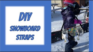 DIY Snowboard Straps - Simple Snowboard Carrying Straps - How to make Snowboard Carrying Straps by Katherine Learns Stuff 79 views 3 months ago 4 minutes, 43 seconds