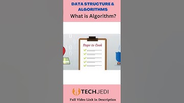 What is Algorithm? #datastructures #algorithms