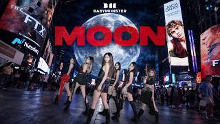 Kpop In Public Times Square Babymonster 베이비몬스터 Moon Dance Cover One Take