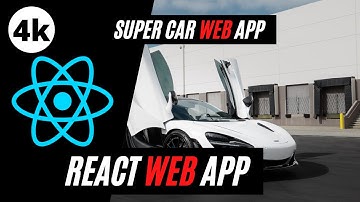 How To Make Complete Real World Super Car Web App Using REACT.JS in 2022 For Beginners