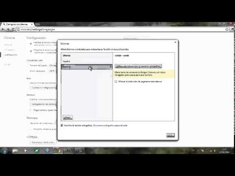 Posar Chrome en català - YouTube