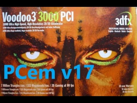 Update PCem v17 - Voodoo3 installation for Windows 98 SE