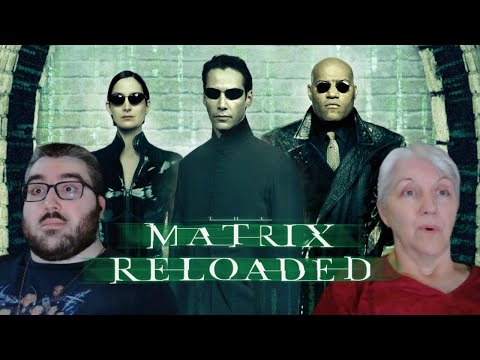My Mom Watches THE MATRIX RELOADED (2003) | Movie Reaction | First Time Watching