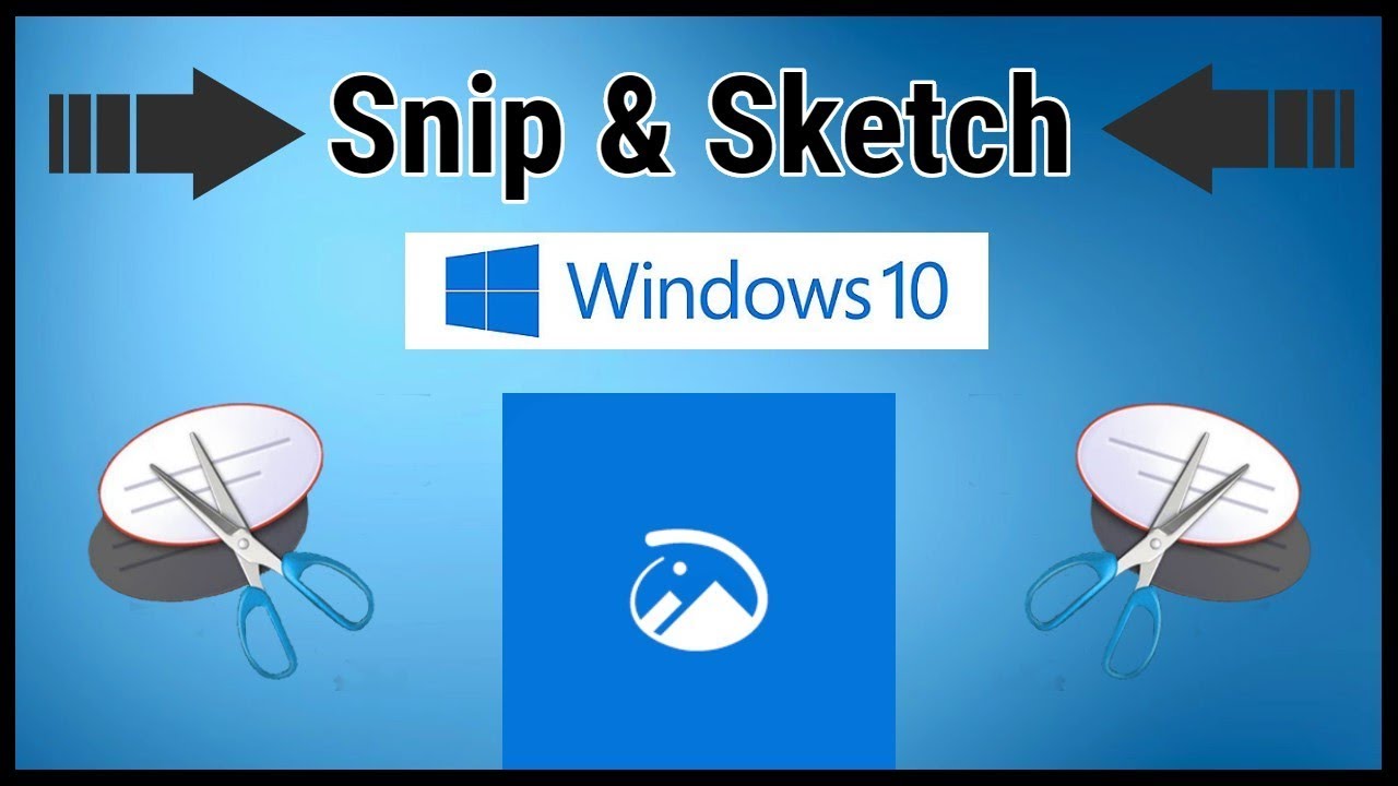 (Windows 10) - New Update Snip & Sketch Tool In - 2020 - YouTube