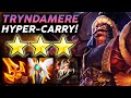 3 STAR TRYND CARRY SLASHES THEIR BACKLINE!! | Teamfight Tactics