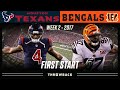 Deshaun Watson's FIRST Start! (Texans vs. Bengals 2017, Week 2)