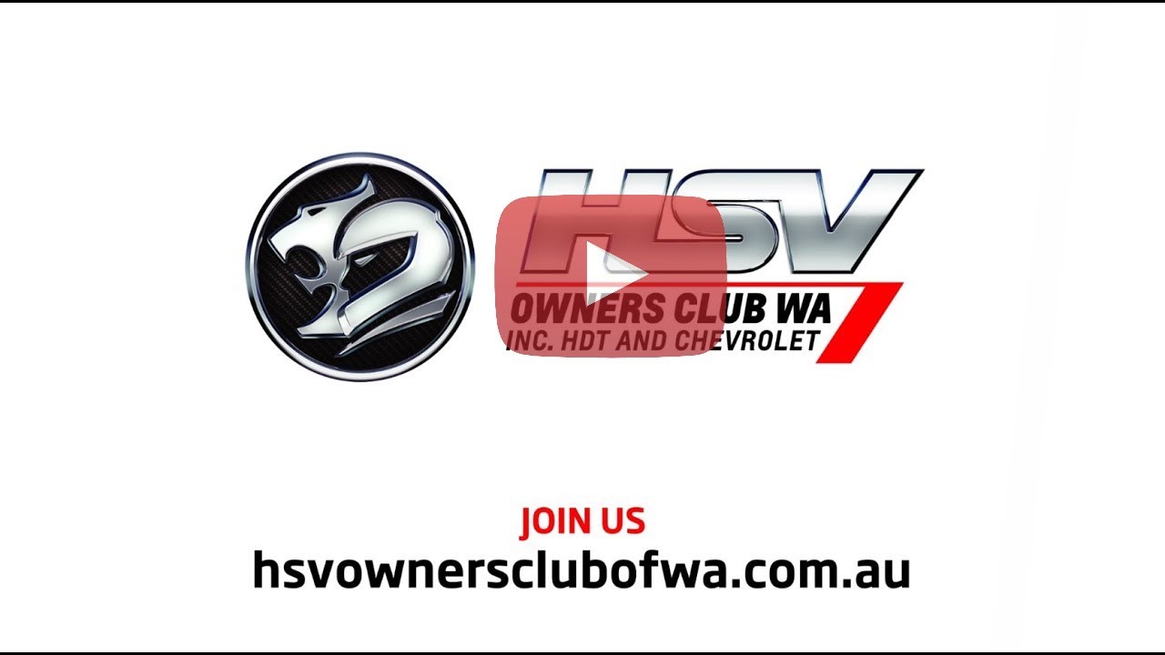 HSV Owners Club of WA Promo Video 2020
