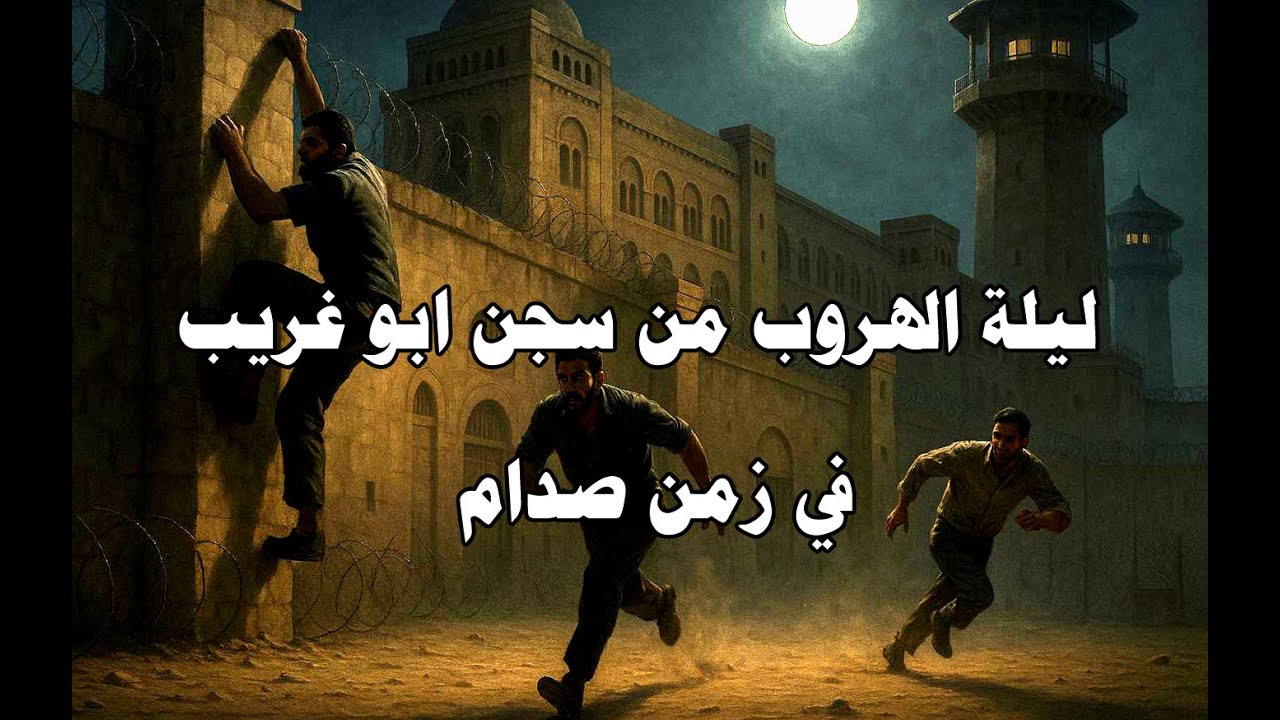 ليلة الهروب من سجن ابو غريب في زمن صدام حسين