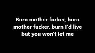 five finger death punch - burn mf (lyrics)