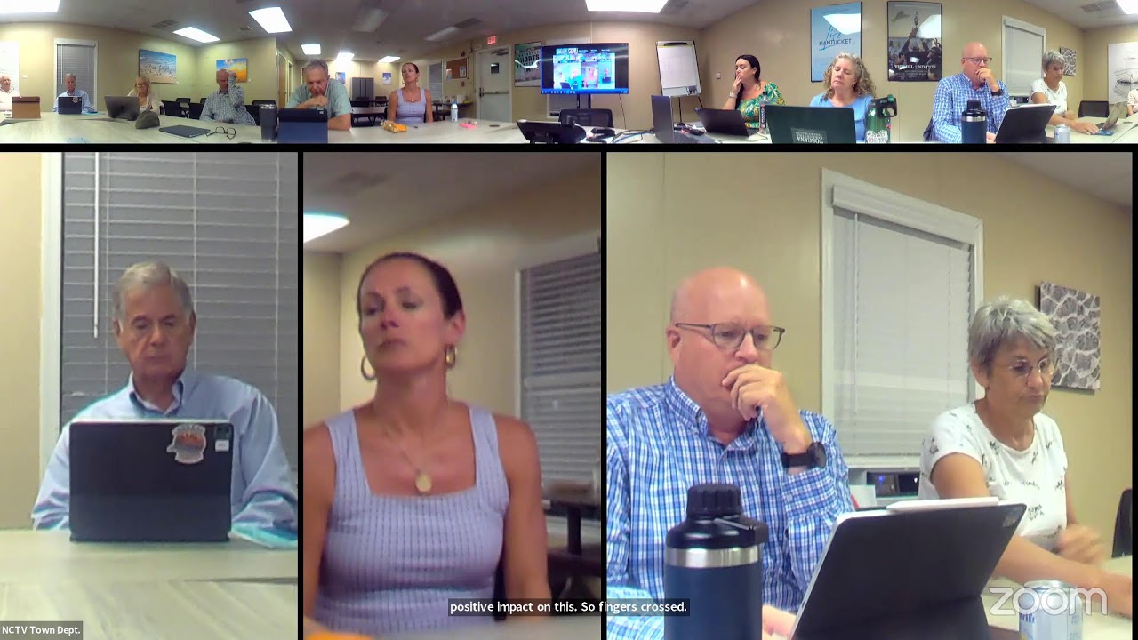 Nantucket Planning & Economic Development Commission - August 26, 2024