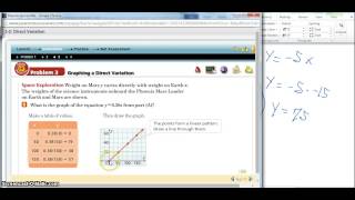 3.2 Direct Variation