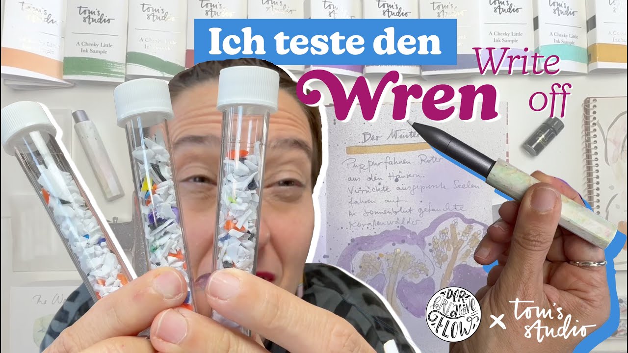 Nie wieder Stiftemüll! Ich teste den nachfüllbaren "Wren – Write off" von Tom´s Studio mit 10% Code