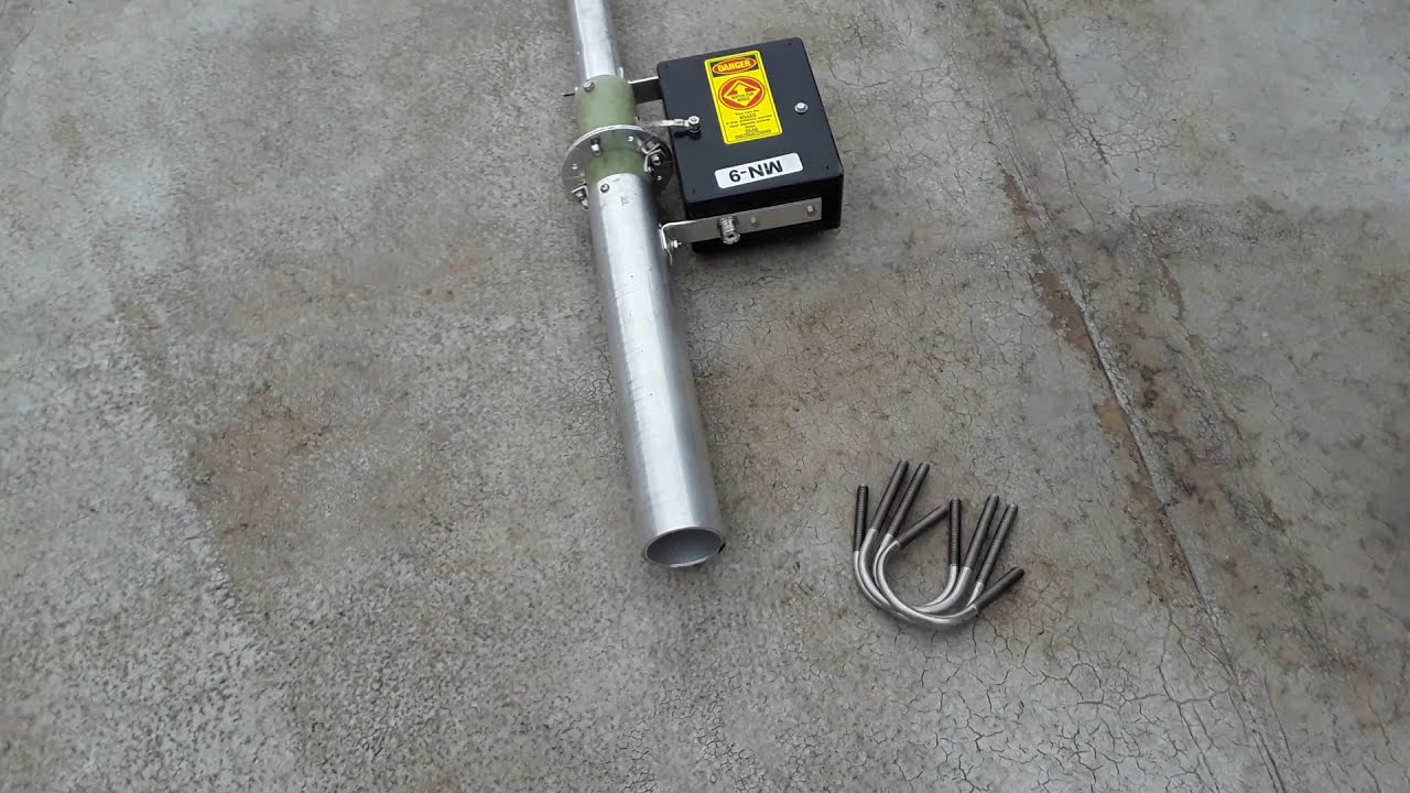 Cushcraft R-9 montaggio parte 3 - YouTube