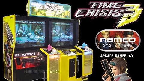 Time Crisis 3 real arcade captured long play Namco System 246 full gameplay 4K