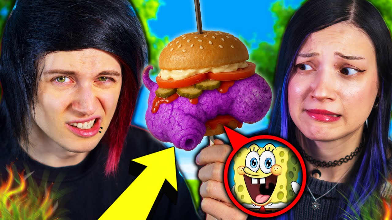 Ядем АНИМАЦИОННИ ХРАНИ в РЕАЛНИЯ ЖИВОТ!