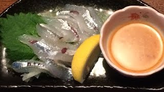 「サヨリ」さばき方（刺身用）
