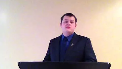 Introduction speech Jeremiah Dorris 1-31-16