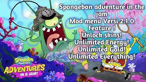 MOD MENU SPONGEBOB ADVENTURE IN A JAM! (2.1.0) NON ROOT