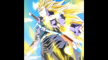 When trunks transform into ssj3 ☠️ #edit #trending #dbs #dbz #anime #dragonball #shorts
