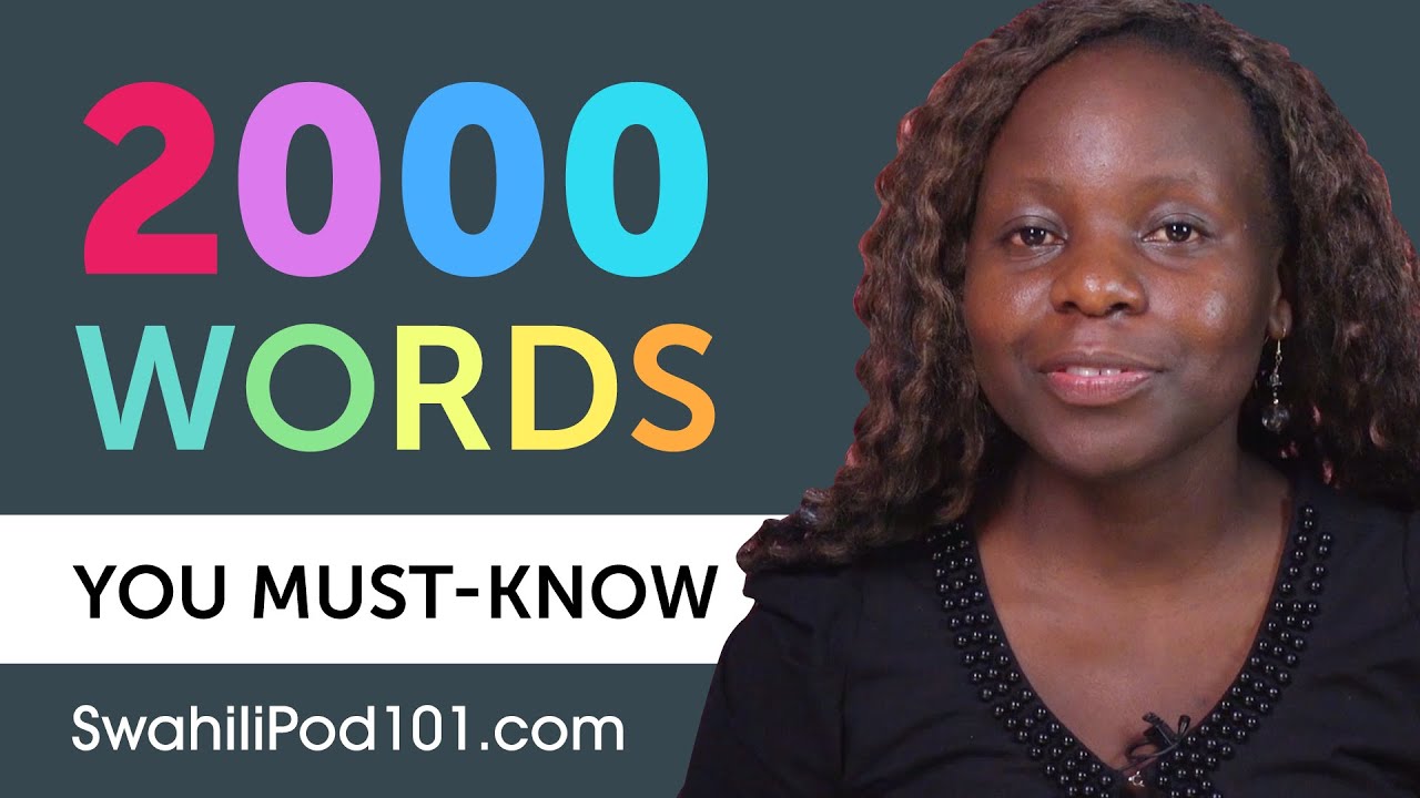 2000 Words Every Swahili Beginner Must Know