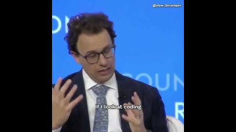 Anthropic CEO, Dario Amodei: In the next 3 to 6 months, AI is writing  90% of the code,  🥇