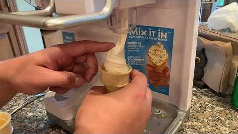 Cuisinart ICE-45P1 Mix-it-in 1.5-Quart Soft Serve Ice Cream Maker, Make Professional Quality Ice Cre