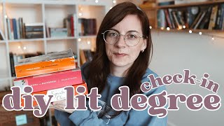 DIY LITERATURE DEGREE - year one check-in