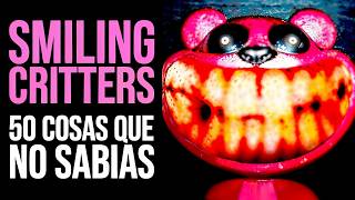 POPPY PLAYTIME CHAPTER 3: 50 Cosas que NO SABÍAS de los SMILING CRITTERS | Curiosidades