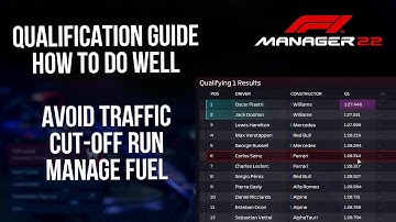 F1 Manager 2022 - Qualifying Guide - Top 3 Tips For Improving Your Time