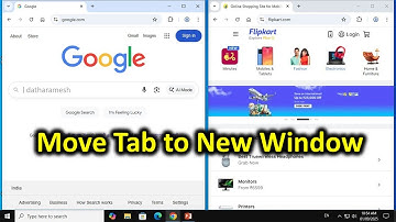 How to Move Tab to New Window In Chrome