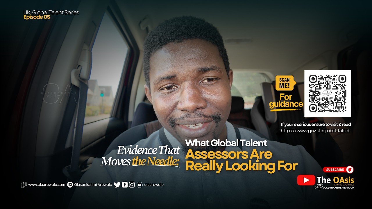 Evidence That Moves the Needle: What Global Talent Assessors Are Really Looking For