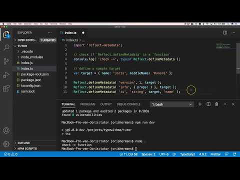 reflect metadata in