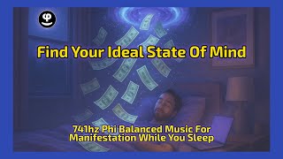 Manifest Abundance Through Expression | Throat Chakra Healing + 741Hz | Phi Balanced Sleep Music