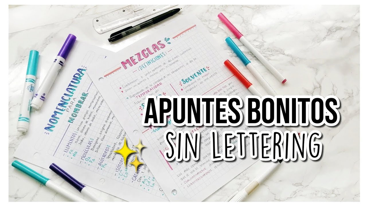 APUNTES SIN LETTERING *RAPIDOS PARA CLASE* - DanielaGmr ♥ - thptnganamst.edu.vn