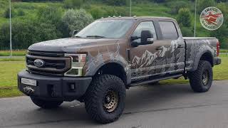 Большой тюнинг  пикапа FORD Superduty F-350  Platinum