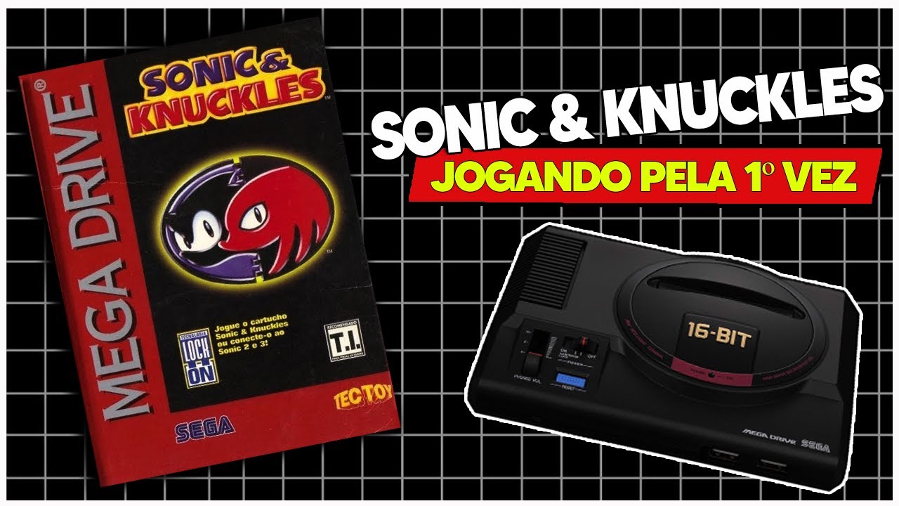 Sonic & Knuckles [Mega Drive] Jogando pela primeira vez - YouTube