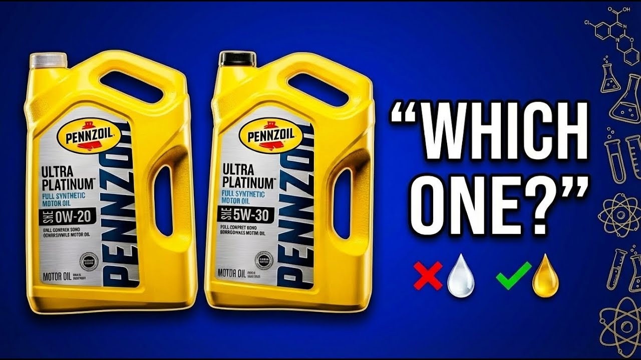 Pennzoil 0w20 or 5w30? Same Great Oil, Different Oil Type