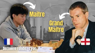 Je rate un PAT INCROYABLE contre une LÉGENDE des échecs à la dernière ronde de Lyon !!