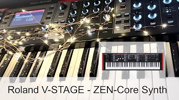 Roland V-STAGE - Introduction to the ZEN-Core Synths