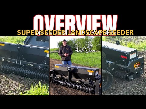 The Super Seeder Landscape Seeder overview by Shane