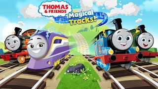 Thomas & Friends Magical Tracks Mini Engine Thomas Race On Magical Tracks Kids Train Cartoon
