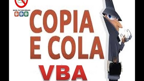 Como Copiar e Colar Fotos com VBA