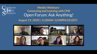 Open Forum: Ask Anything! | CMS Weekly Webinars